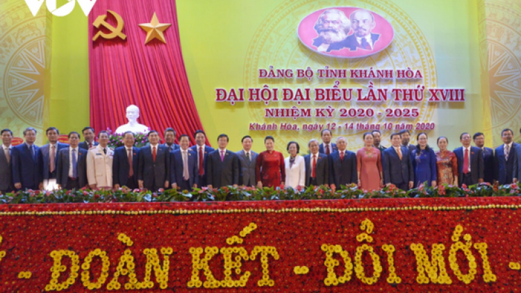Chủ tịch Quốc hội pấh Đại hội Đảng bộ tỉnh Khánh Hoà