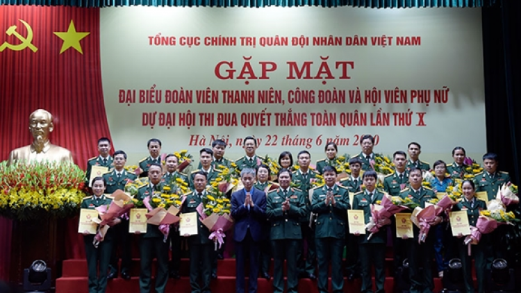 Tổng cục Chính trị: Tr’lưm mặt đại biểu đoàn viên đha đhâm c’moor công đoàn lâng pân đul pấh Đại hội Thi đua quyết thắng