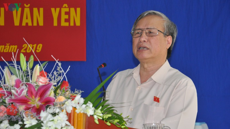 Thường trực Ban Bí thư Trần Quốc Vượng lưm đhanuôr Yên Bái