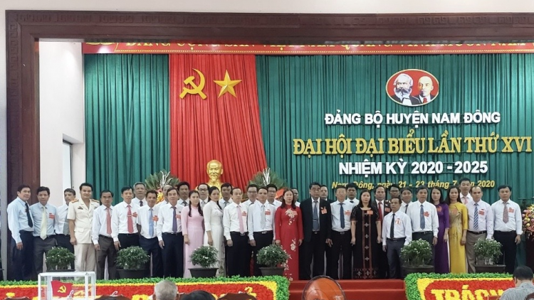 P’căn Lê Thị Thu Hương năc cớ k’đhơợng bhrợ Bí thư Huyện ủy Nam Đông, tỉnh Thừa Thiên Huế nhiệm kỳ 2020-2025