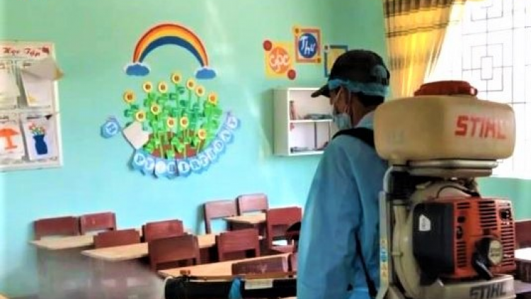 Miền Trung ơy pa liêm pa crêê trường lớp, đương học sinh tước học cớ