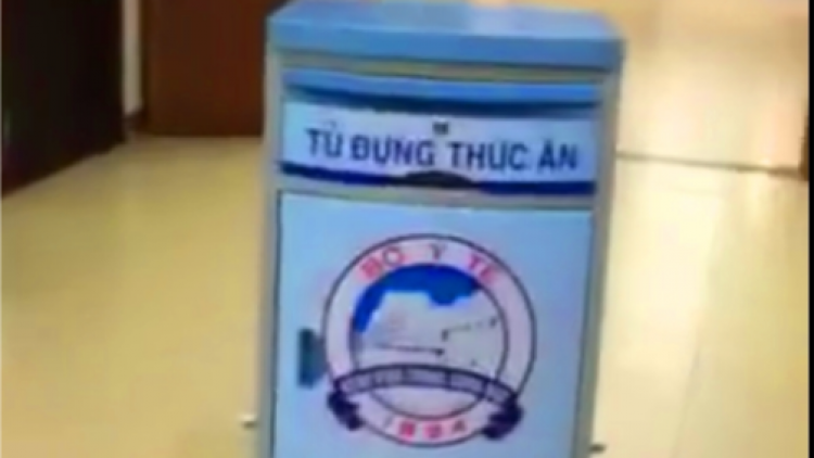Bệnh viện Trung ương Huế đươi dua robot đơơng ch’na đoọng oó trơơi boọ nCoV