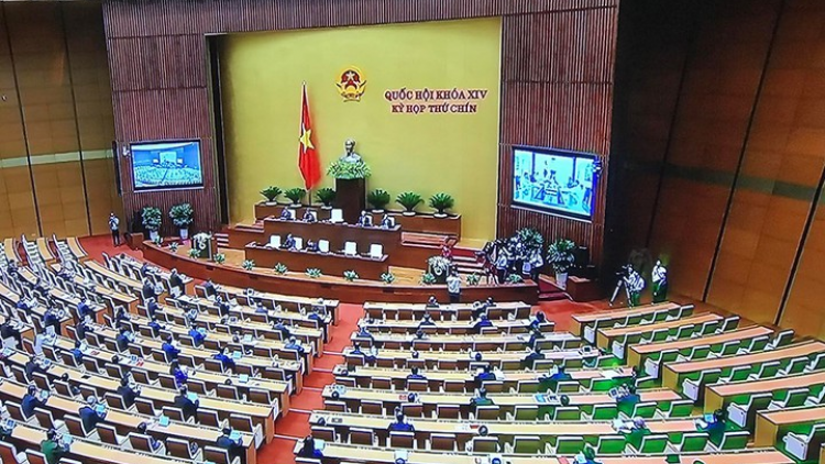 Pazêng xa nay bơơn  prá xay đhị pr’họp g’luh 9, QH khóa 14 tuần a hay