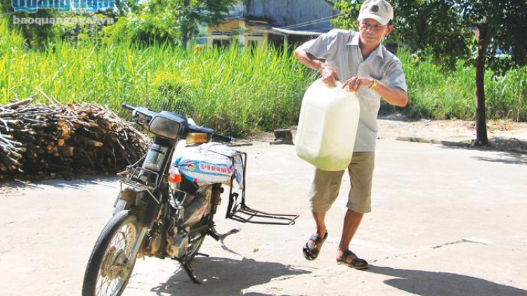 Quảng Ngãi: Zr’năh k’đhap tu căh zâp đac đươi dua