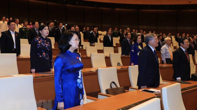 Quốc hội họp trực tuyến: Bh’rợ tr’xăl t’mêê bhr’lậ bh’rợ bhrợ têng pazêng pr’họp