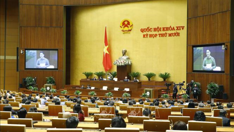 Quốc hội prá xay coh tổ ooy Dự án Luật Lực lượng ting pâh zư lêy râu têêm ngăn coh vel đong