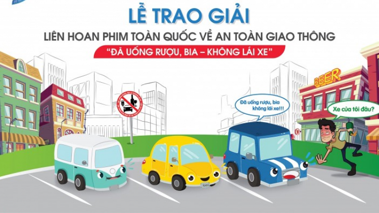 Pa đơp ch’ner liên hoan phim prang k’tiêc k’ruung n’đăh yêm têêm c’lâng p’rang “ Âi ộm a lăc bia – căh lái xe”