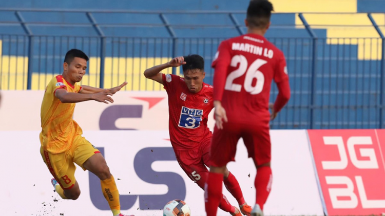 G’luh 2 V-League nắc đá căh vêy ma nuyh tước lêy