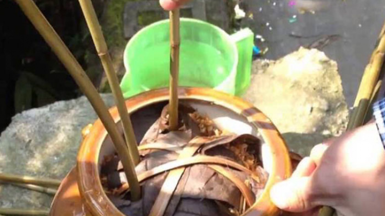 Cơnh zệê buah âng ma nuyh Cơ Tu-Quy trình làm rượu cần của người Cơ Tu