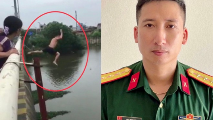 Bộ trưởng Bộ Quốc phòng Phan Văn Giang pa gơi thư hơnh déh Thượng uý Quân nhân chuyên nghiệp Ngô Văn Thứ