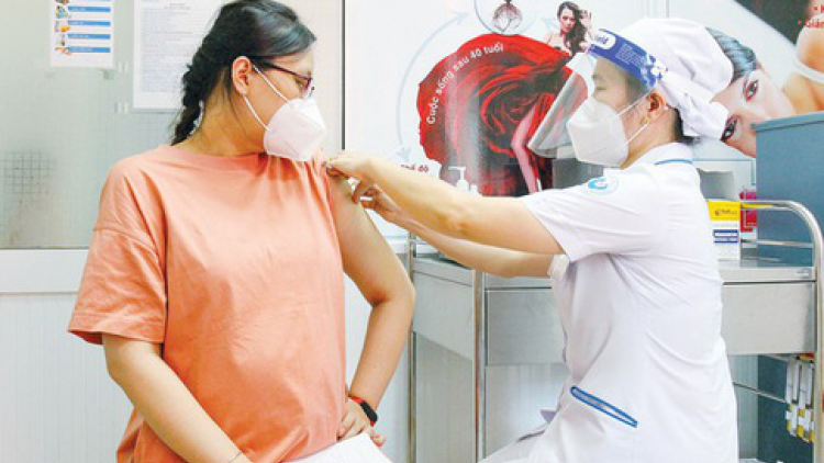 Bộ Y tế ta đang moon đơơh hân tiêm vaccine Covid-19 đoọng ha pân đil vêy a chăc k’đhap lâh 13 tuần