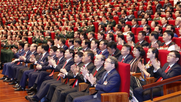 Đại hội XIII âng Đảng: Cr’noọ mâng loom lâng cr’noọ rơơm k’tiêc k’ruung dưr vaih k’rơ lâh mơ năc ta đơc coh pazêng ta la phiếu