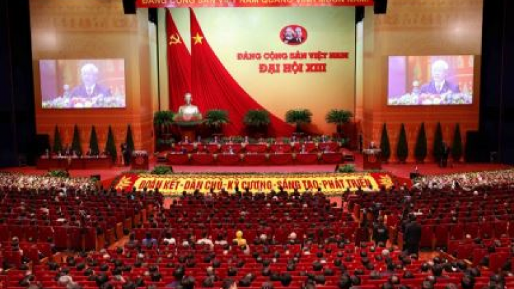 Đại hội 13 âng Đảng: G’lúh Đại hội chr’nắp đơơng bấc râu đắh lịch sử