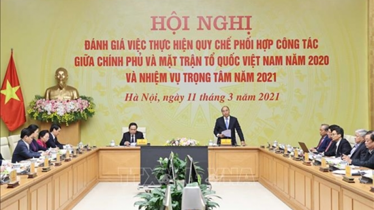 “Chính phủ ơy bhrợ têng đâh bhlầng cơnh lâng apêê đhr’năng k’đhap zr’năh pâm bhroọt âng k’tiếc k’ruung”