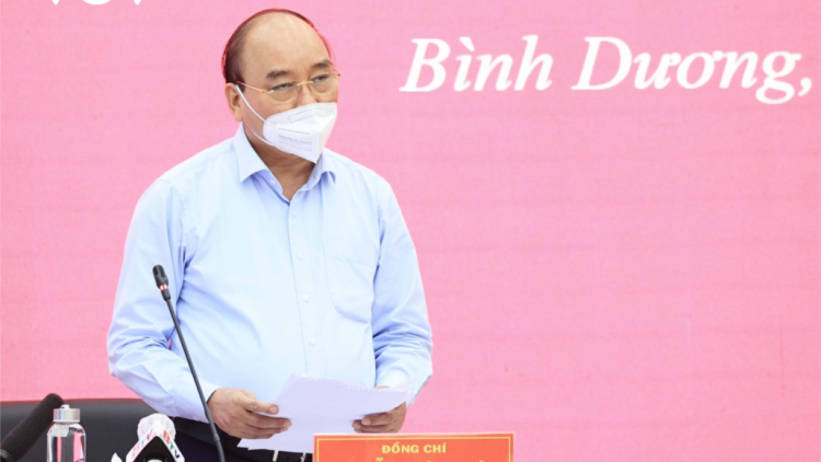 Chủ tịch k’tiêc k’ruung ta đang moon Bình Dương: bhrợ têng cr’noọ đh’rưah bơr râu bh’rợ, ha dợ râu bha lâng năc ng’zư lêy đhanuôr