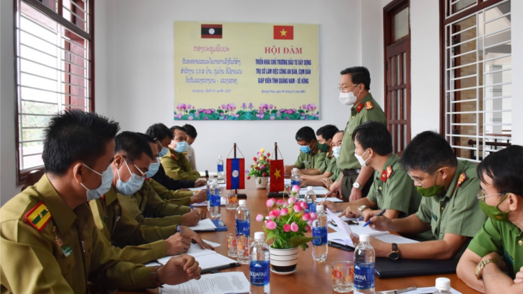 Bh’rợ prá xay bhrợ têng đong bhrợ bhiệc công an đhị bhươl cr’noon đăn c’noong k’tiêc tỉnh Quảng Nam- Sê Kông
