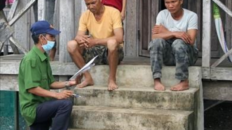 Chr’hoong Sông Hinh, tỉnh Phú Yên pazưm xay moon bầu cử lâng zêl cha groong Covid-19 cóh zr’lụ đhanuôr acoon cóh