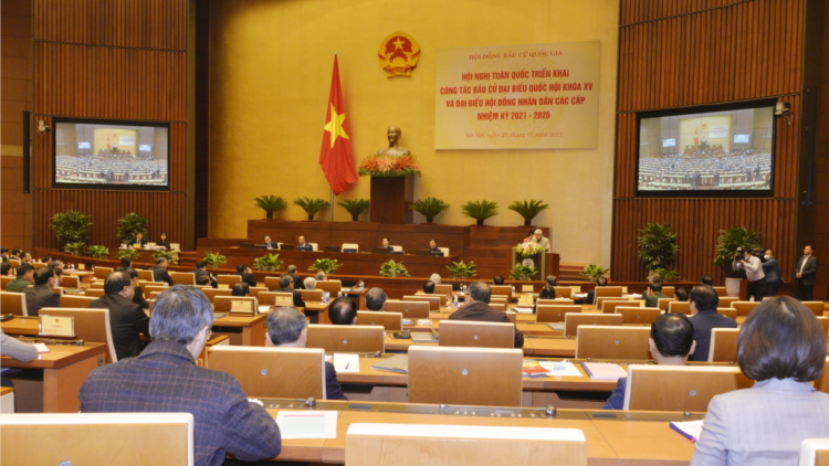 Hội nghị prang k’tiêc k’ruung xay bhrợ bh’rợ bầu cử đại biểu Quốc hội, HĐND zập cấp
