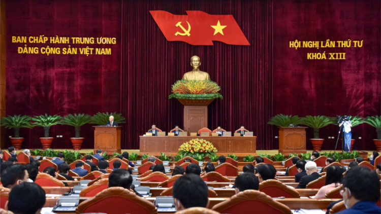 Xa nay xay moon báo chí ooy t’ngay bhrợ bhiệc g’luh bơr âng Hội nghị g’luh puôn Ban Chấp hành Trung ương Đảng khoá XIII