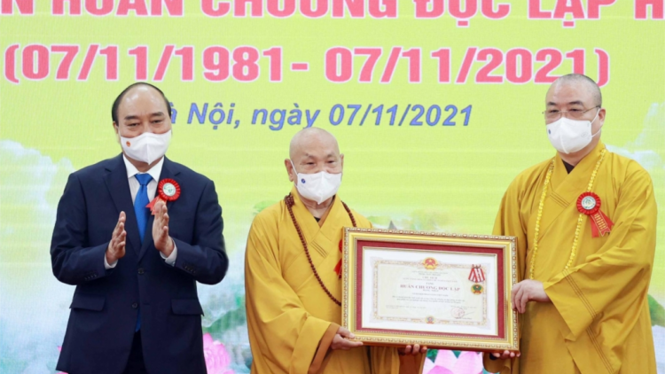Chủ tịch k’tiêc k’ruung: Lịch sử lâh 2 r’bhâu c’moo Phật giáo Việt Nam năc lịch sử âng manuyh Phật giáo chăp hơnh k’tiêc k’ruung