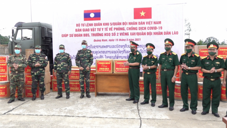 Quân khu 5 đoọng pr’đươi pr’dua y tế apêê đơn vị QĐND Lào