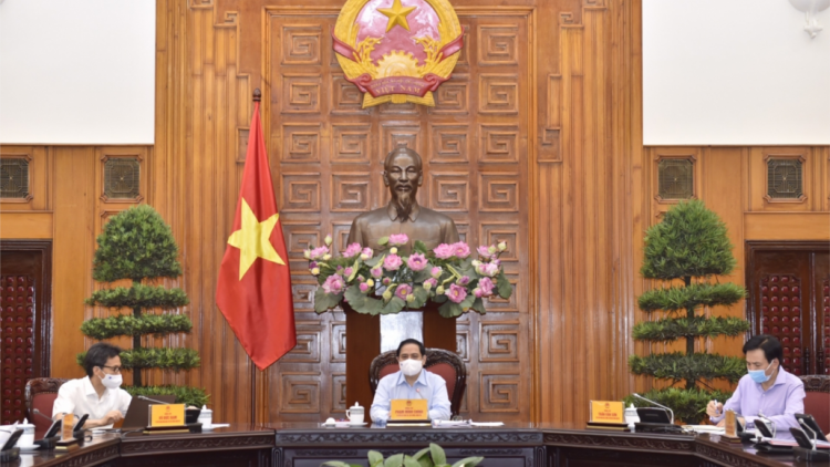 Thủ tướng Phạm Minh Chính bhrợ bhiêc lâng Bộ Y tế