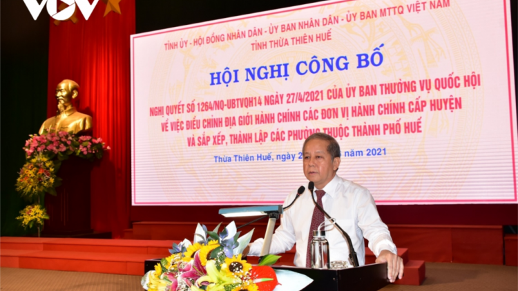 Bhrợ bhr’lâ, bhrợ t’bhưah đhăm thành phố Huế dzooc lâh 265km2