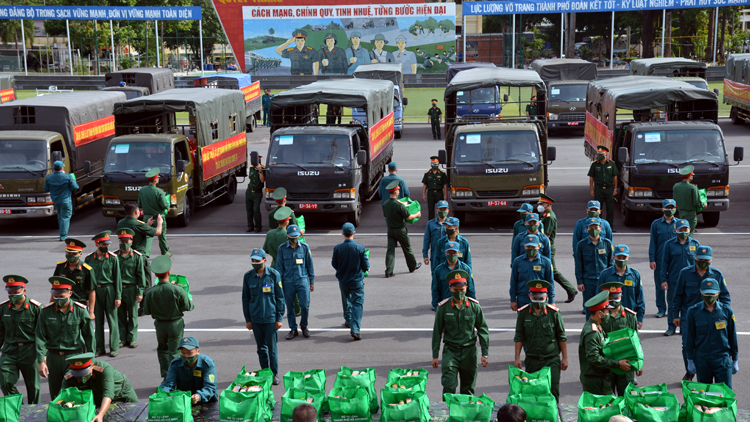 Bộ Tư lệnh TP Hồ Chí Minh pa đơp đoọng 100.000 hun pr’hêl ha đhanuôr zr’năh k’đhap