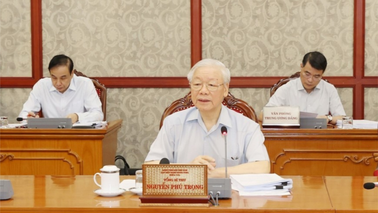 Tổng Bí thư Nguyễn Phú Trọng: Zâl râu căh liêm crêê coh pazêng bh’rợ cr’noọ xa nay chính trị, pr’ăt bh’rợ