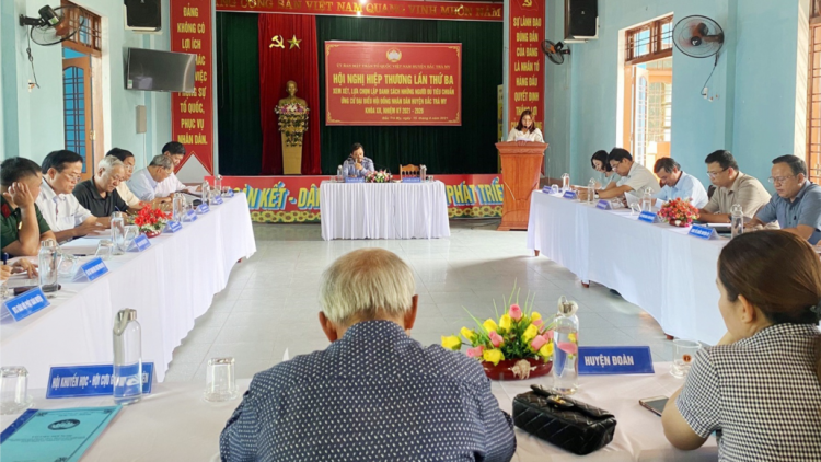 Muy bơr chr’hoong da ding k’coong Quảng Nam bhrợ têng Hội nghị hiệp thương g’luh pêê