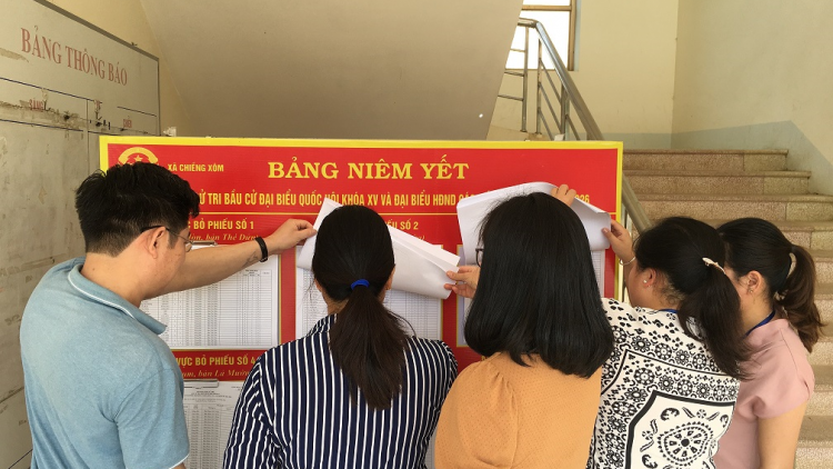 Sơn La: Pa ghit xay moon bầu cử lâng p’rá acoon coh