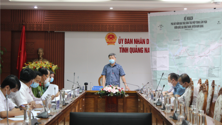 T’ngay 19/6 nắc bhrợ ha rập lưch bọong vàng coh bhươn k’tiếc k’ruung Sông Thanh