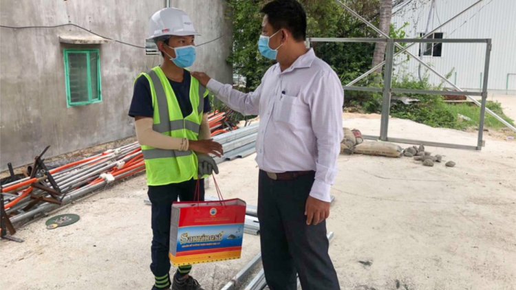 Phó Chủ tịch UBND phường Vĩnh Hoà (Nha Trang) nhăn pa chô râu n’lất âng đay lâng đhanuôr Trần Văn Em