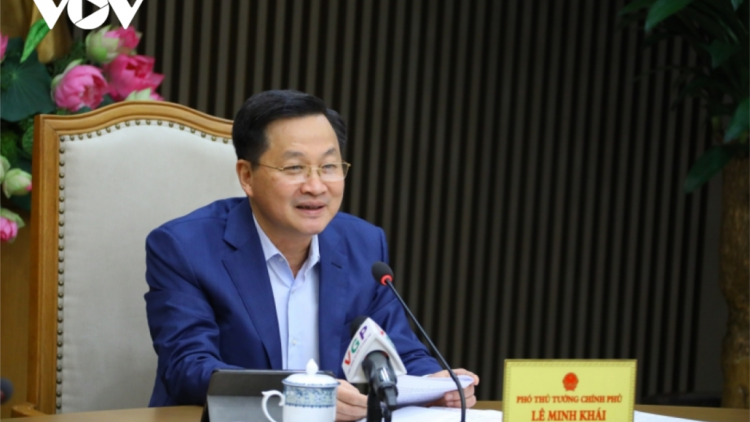 Phó Thủ tướng Lê Minh Khái k’đhơợng bhrợ pr’hop n’đăh câl đươi pr’đươi pr’dua cha groong Covid-19