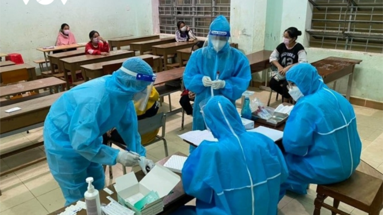 Quảng Nam: Xay moon bâc apêê crêê Covid-19, chr’hoong Phước Sơn ha học sinh đhêy học tươc lưch tuần