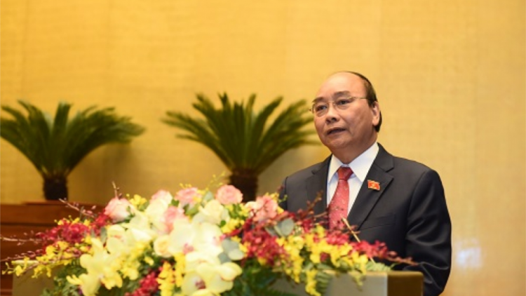 Quốc hội năc ơy pa đhêy bh’rợ Thủ tướng Nguyễn Xuân Phúc