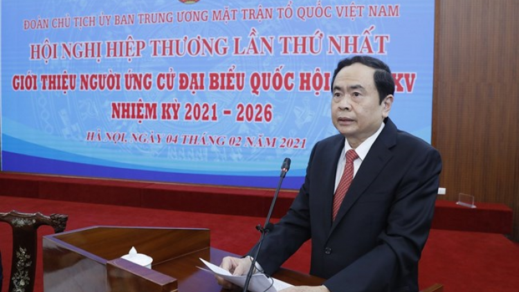 T’cooh Trần Thanh Mẫn: Bh’rợ âng Mặt trận nắc tổ chức hiệp thương, ch’ol ma nuyh ting zước pâh Đại biểu QUốc hội lâng HĐND