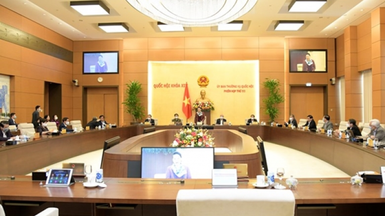 Pr’họp 54: Ủy ban Thường vụ Quốc hội đọong boóp p’rá đăh bh’rợ nhân sự pa căh đoọng ha Quốc hội