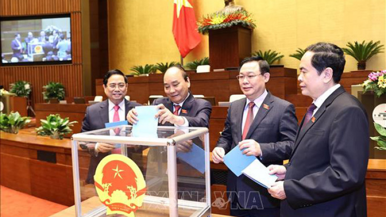 Quốc hội bầu  Chủ nhiệm muy bơr Ủy ban âng Quốc hội, Tổng Thư ký Quốc hội lâng Tổng Kiểm toán Nhà nước
