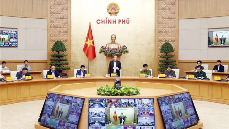 Hội nghị trực tuyến prang k’tiêc k’ruung sơ kết bh’rợ nhâm mâng râu têêm ngăn c’lâng p’rang coh Quý 1