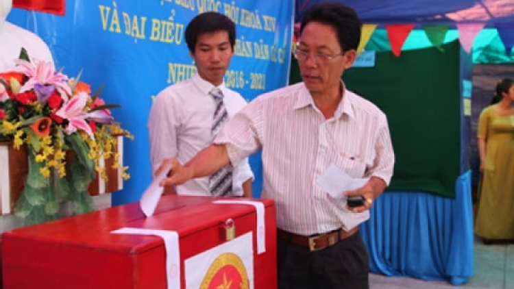Bình Định: 10 zr’lụ da ding k’coong nhăn bhrợ bh’rợ bầu cử đơơh