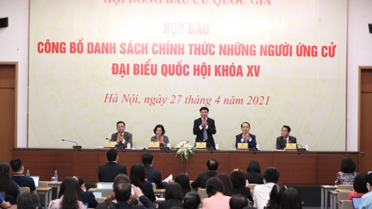 Xay moon pa zêng 868 manứih zước moót đại biểu Quốc hội khoá 15