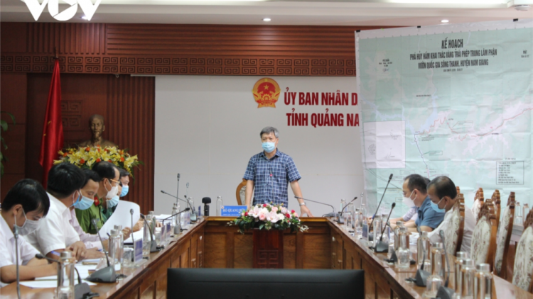 Quảng Nam đoọng manuyh lươt bhrợ ha rập 75 boọng hầm pếch vàng coh bhươn k’tiêc k’ruung Sông Thanh