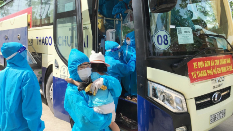 Quảng Nam pa đhêy bhiệc đương pay đhanuôr chô đắh TP.HCM lâng zâp tỉnh đắh Nam
