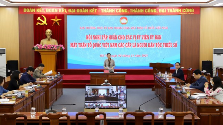 Pa choom đoọng bh’rợ acoon coh ha pêê ủy viên UBMTTQ Việt Nam zâp câp năc ma nưih acoon coh
