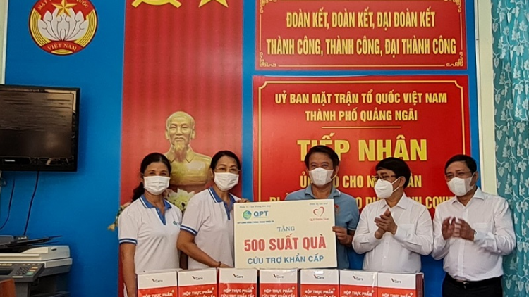 Đoọng 1.000 hộp ch’na hân đơơh ha đha nuôr apêê tỉnh Quảng Nam, Quảng Ngãi