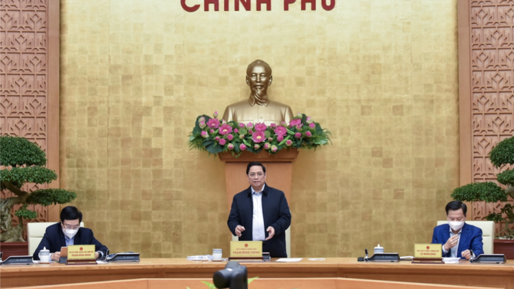 Thủ tướng Phạm Minh Chính k’đhơợng bhrợ Pr’hop Chính phủ ta luôn zâp c’xêê c’xêê 11/2021