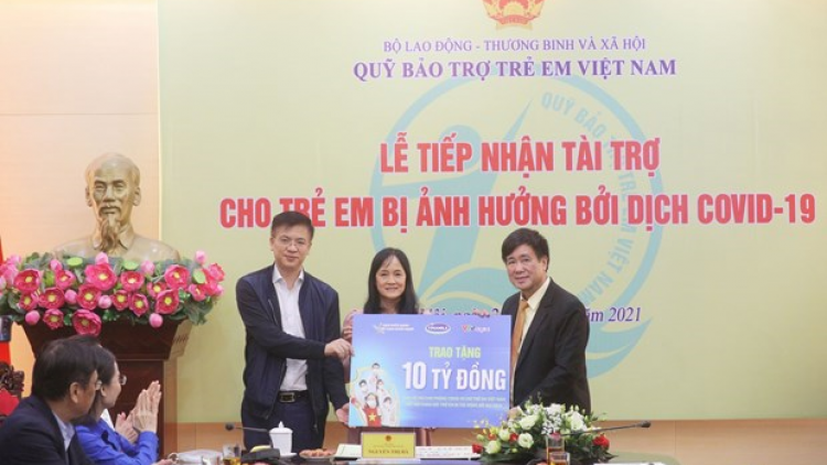 Vinamilk pa đơp đoọng 10 tỷ đồng zooi p’niên k’tứi lum pr’ăt tr’mông pa bhlâng zr’năh k’đhap cr’đơơng tu Covid-19