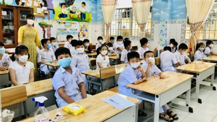 53 tỉnh thành đoọng học sinh mầm non, tiểu học lướt học coh tuần n’nâu