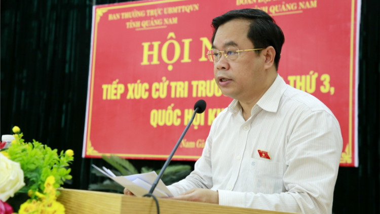 Cử tri chr’hoong Nam Giang, tỉnh Quảng Nam k’đươi moon pa liêm bhiệc quảng cáo za nươu coh mạng